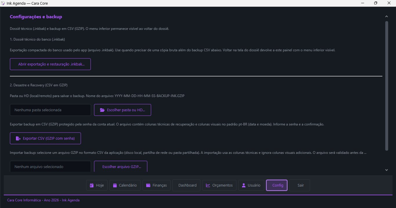 ConfiguraÃ§Ãµes atualizadas